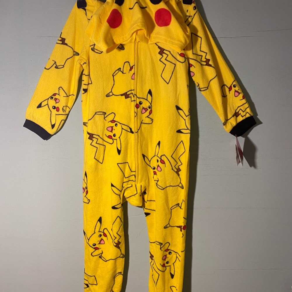 Pikachu Yellow Kids One Piece